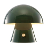 Porcini Contemporary Bohemian Rechargeable/Cordless Iron Integrated LED Mushroom Table Lamp