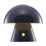 Porcini Contemporary Bohemian Rechargeable/Cordless Iron Integrated LED Mushroom Table Lamp