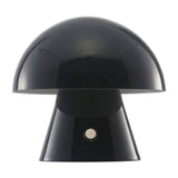 Porcini Contemporary Bohemian Rechargeable/Cordless Iron Integrated LED Mushroom Table Lamp