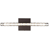 Kichler 18" Bohemian Industrial Iron/Acrylic Integrated LED Vanity Light