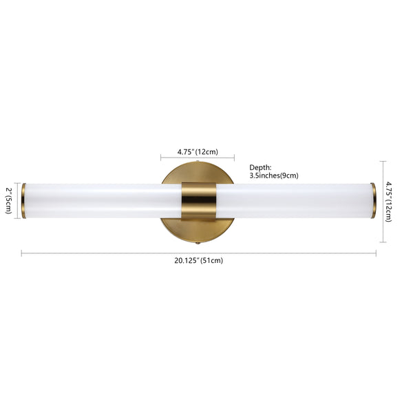 Dimension Image Brass Gold / 1 Light