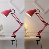 Standard 28.5" Classic Industrial Adjustable Articulated Clamp-On LED Task Lamp