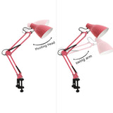 Standard 28.5" Classic Industrial Adjustable Articulated Clamp-On LED Task Lamp
