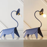 Disaster 16" Modern Industrial Iron Brachiosaurus LED Kids' Lamp