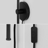 Hinkley 27.25" Modern Minimalist Iron Adjustable Bar Integrated LED Plug-In Sconce