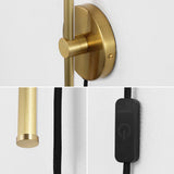 Hinkley 27.25" Modern Minimalist Iron Adjustable Bar Integrated LED Plug-In Sconce