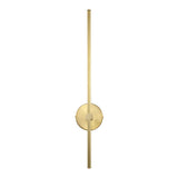 Hinkley 27.25" Modern Minimalist Iron Adjustable Bar Integrated LED Plug-In Sconce
