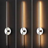 Hinkley 27.25" Modern Minimalist Iron Adjustable Bar Integrated LED Plug-In Sconce