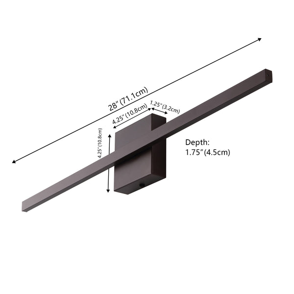 Dimension Image Oil Rubbed Bronze