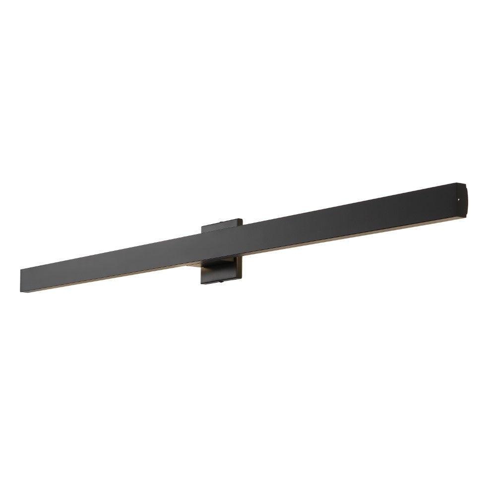 Junipe  49.5" Modern Minimalist Indoor/Outdoor Metal 350-Degree Rotate Dimmable Integrated Linear LED Wall Sconce