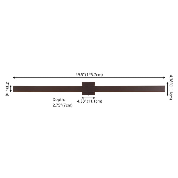 Dimension Image Oil Rubbed Bronze