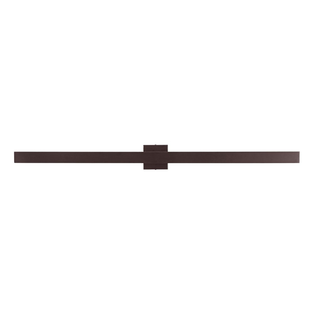 Junipe  49.5" Modern Minimalist Indoor/Outdoor Metal 350-Degree Rotate Dimmable Integrated Linear LED Wall Sconce