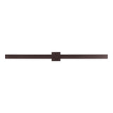Junipe  49.5" Modern Minimalist Indoor/Outdoor Metal 350-Degree Rotate Dimmable Integrated Linear LED Wall Sconce