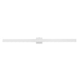 Junipe  49.5" Modern Minimalist Indoor/Outdoor Metal 350-Degree Rotate Dimmable Integrated Linear LED Wall Sconce