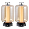 Black/Amber (Set of 2)