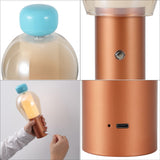 Vernis 10.75" Modern Glam Candle-Style Rechargeable/Cordless Dimmable Integrated LED Table Lamp with Touch Sensor