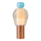 Vernis 10.75" Modern Glam Candle-Style Rechargeable/Cordless Dimmable Integrated LED Table Lamp with Touch Sensor