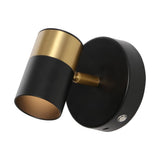 Hawk 6" 1-Light Modern Adjustable Head Integrated Dimmable LED Rechargeable Wall Spotlight with Touch Sensor