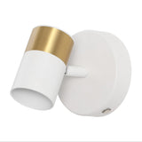 Hawk 6" 1-Light Modern Adjustable Head Integrated Dimmable LED Rechargeable Wall Spotlight with Touch Sensor