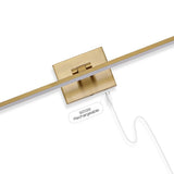 Wren 28" Modern Minimalist Swivel Integrated Dimmable LED Rechargeable Picture Light with Touch Sensor