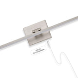 Wren 28" Modern Minimalist Swivel Integrated Dimmable LED Rechargeable Picture Light with Touch Sensor