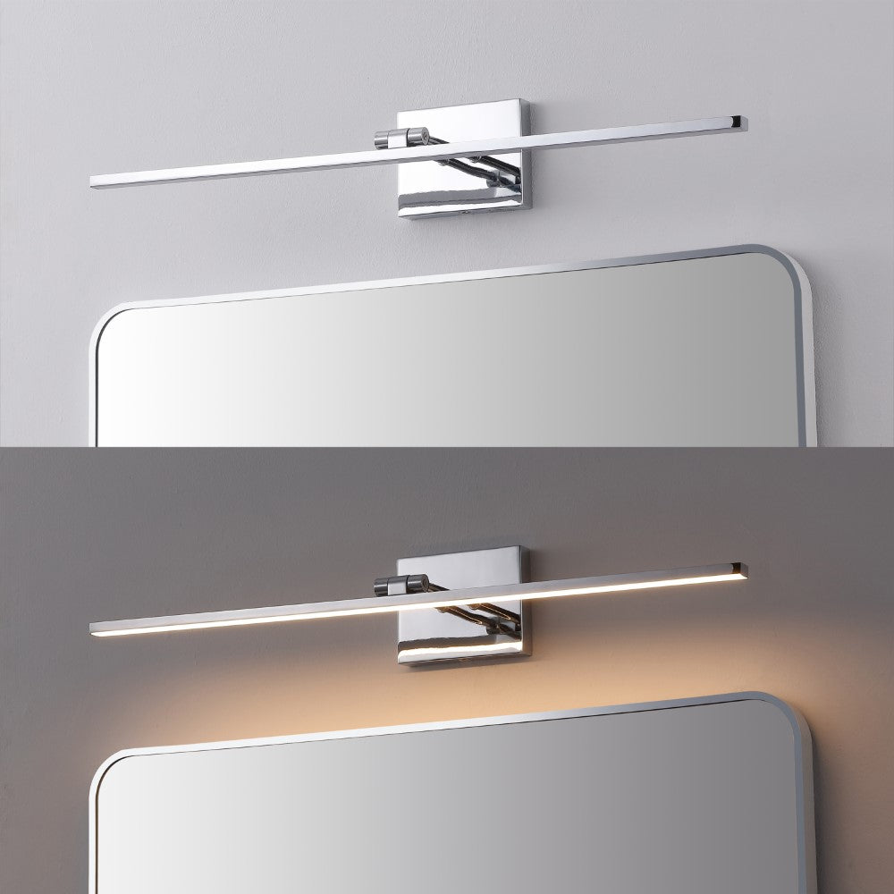 Wren 28" Modern Minimalist Swivel Integrated Dimmable LED Rechargeable Picture Light with Touch Sensor