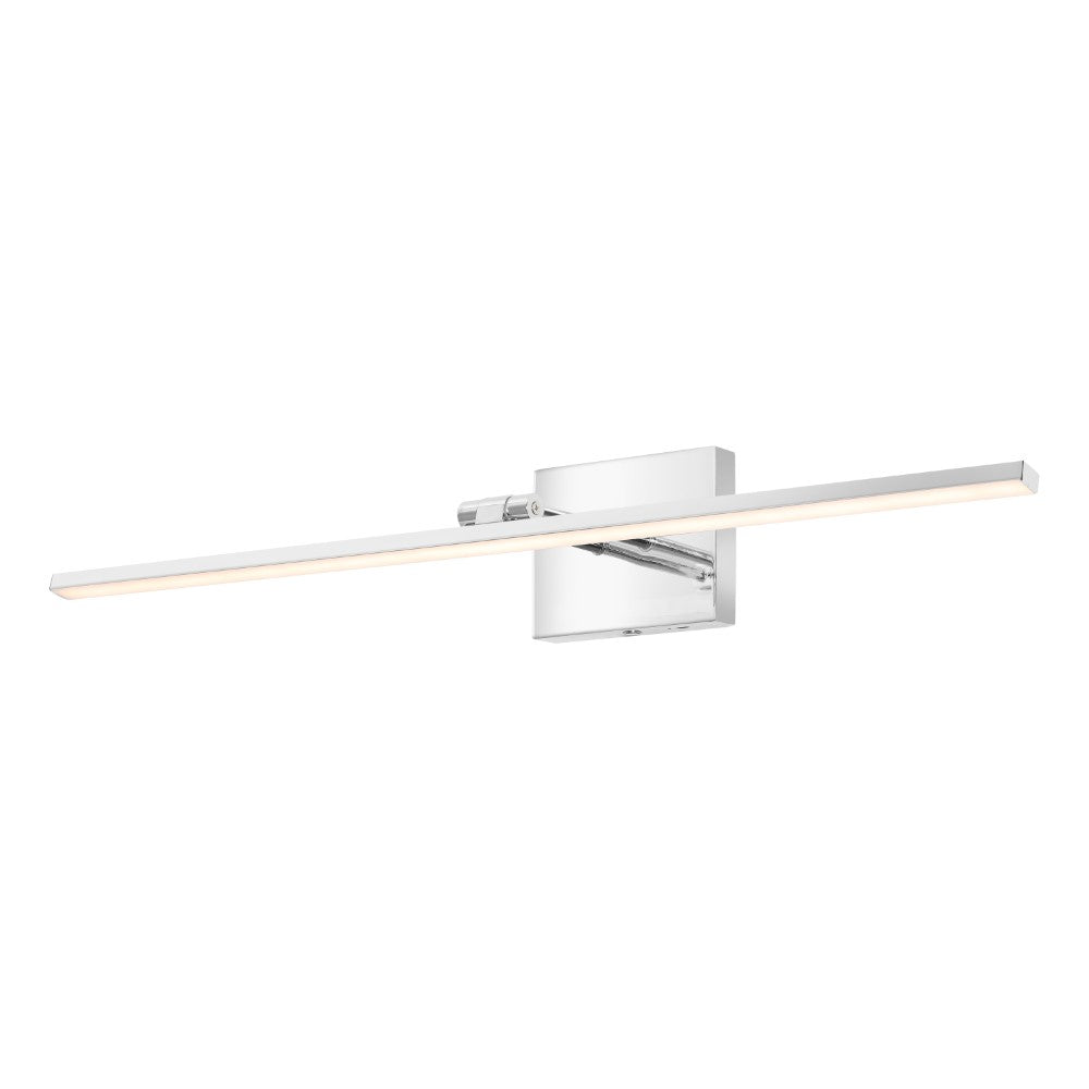 Wren 28" Modern Minimalist Swivel Integrated Dimmable LED Rechargeable Picture Light with Touch Sensor