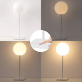 Verna 17.5" Modern Minimalist Indoor/Outdoor Metal Globe Rechargeable/Cordless Dimmable Integrated LED Table Lamp with Touch Sensor Set 2