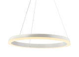 Tina Modern Contemporary Aluminum Integrated LED Hoop Pendant