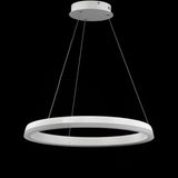 Tina Modern Contemporary Aluminum Integrated LED Hoop Pendant