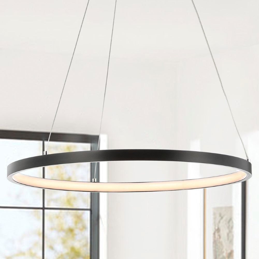 Mary Modern Contemporary Iron Integrated LED Pendant