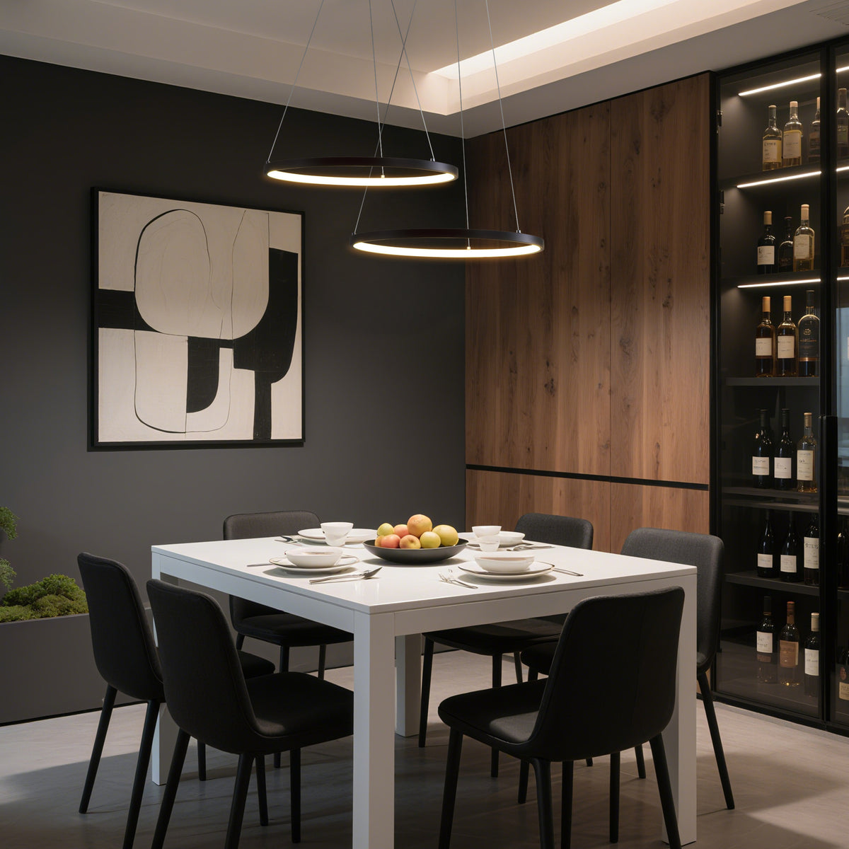 Mary Modern Contemporary Iron Integrated LED Pendant