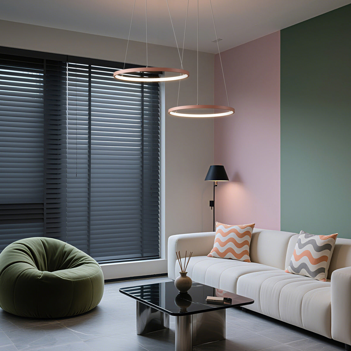 Mary Modern Contemporary Iron Integrated LED Pendant