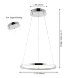 Mary Modern Contemporary Iron Integrated LED Pendant