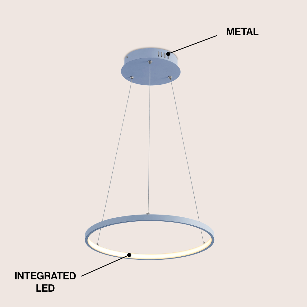 Mary Modern Contemporary Iron Integrated LED Pendant