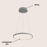 Mary Modern Contemporary Iron Integrated LED Pendant