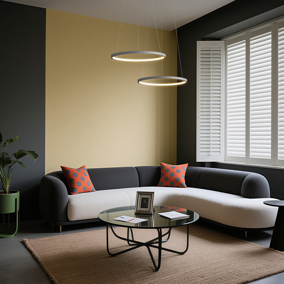 Mary Modern Contemporary Iron Integrated LED Pendant