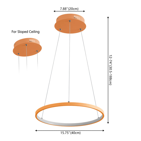 Dimension Image Orange / 15.75''