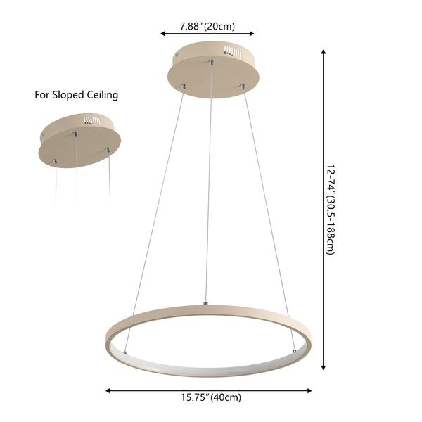 Dimension Image Beige / 15.75''