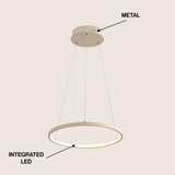 Mary Modern Contemporary Iron Integrated LED Pendant