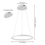 Mary Modern Contemporary Iron Integrated LED Pendant