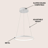 Mary Modern Contemporary Iron Integrated LED Pendant