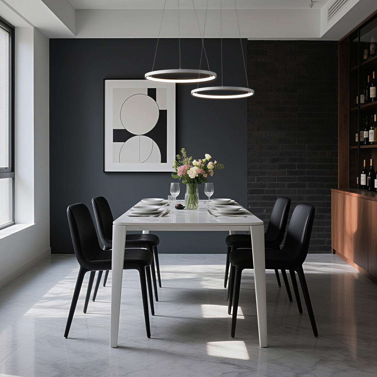 Mary Modern Contemporary Iron Integrated LED Pendant