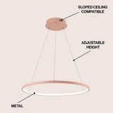 Mary Modern Contemporary Iron Integrated LED Pendant