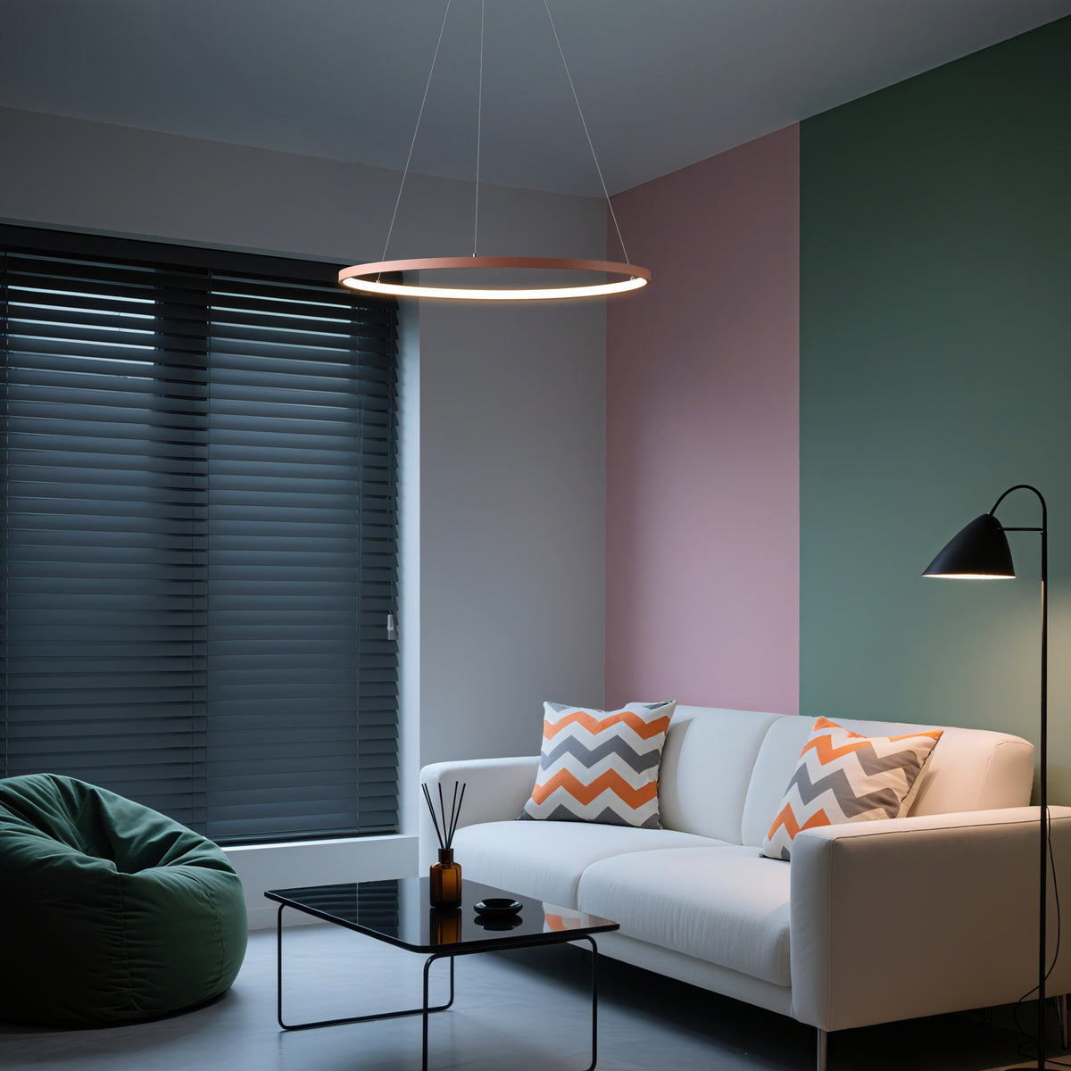 Mary Modern Contemporary Iron Integrated LED Pendant