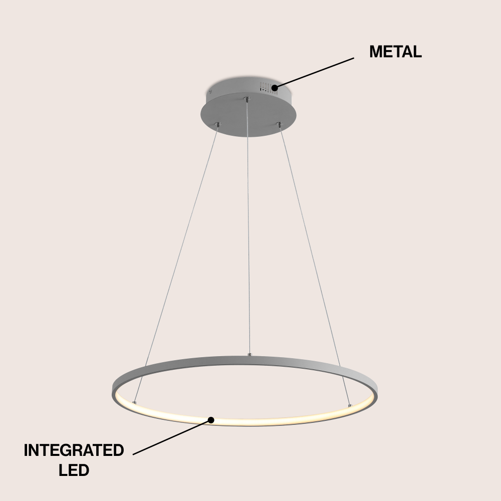 Mary Modern Contemporary Iron Integrated LED Pendant