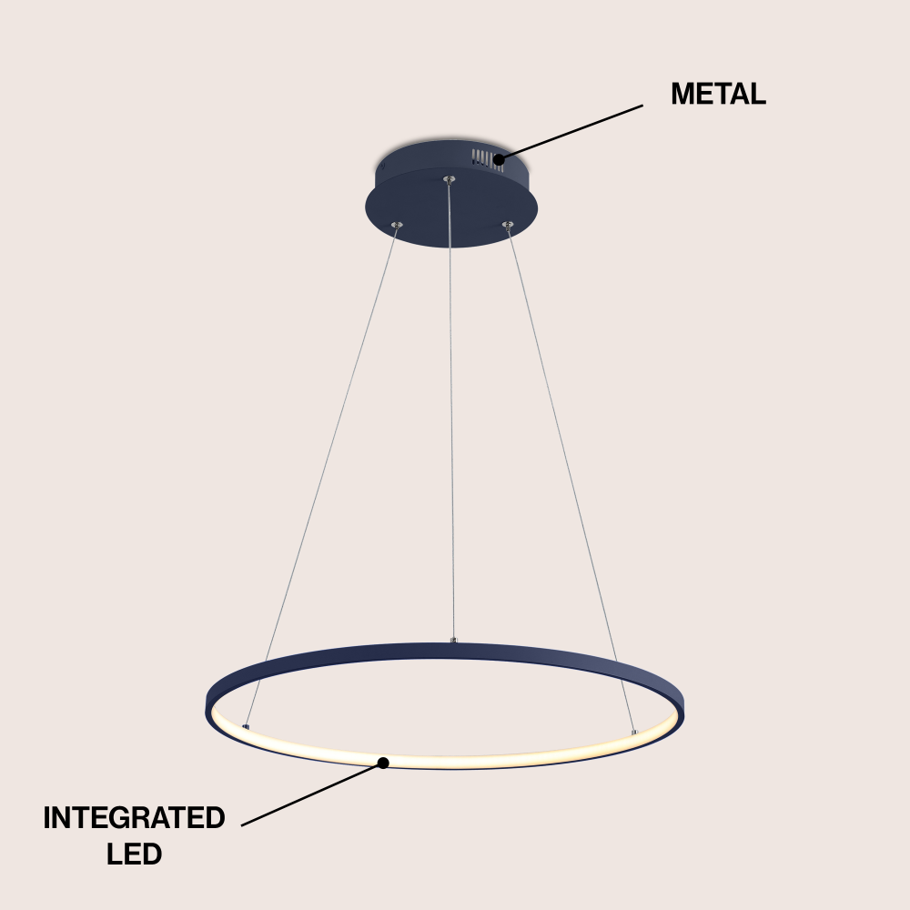 Mary Modern Contemporary Iron Integrated LED Pendant