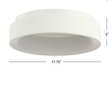 Daintree 17.7" Integrated LED Flush Mount Ceiling Light