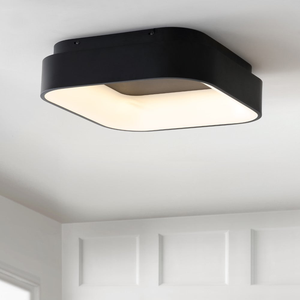 Ural 17.7" Integrated LED Metal Flush Mount Ceiling Light