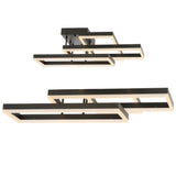 Kartong 28" Geometric Integrated LED Metal Flush Mount